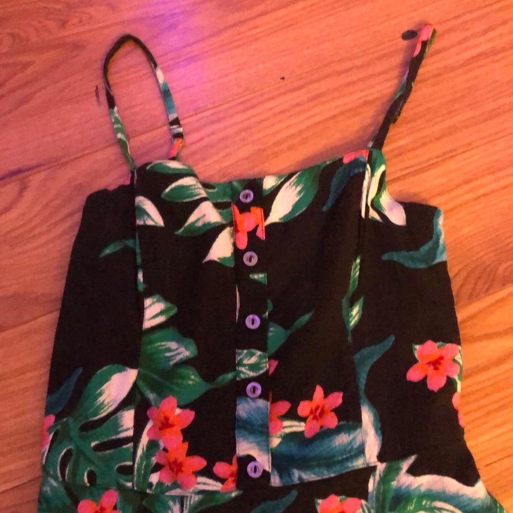 floral hollister dress